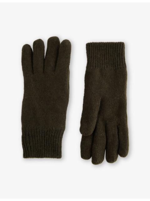 Barbour Carlton Wool-Blend Knitted Gloves