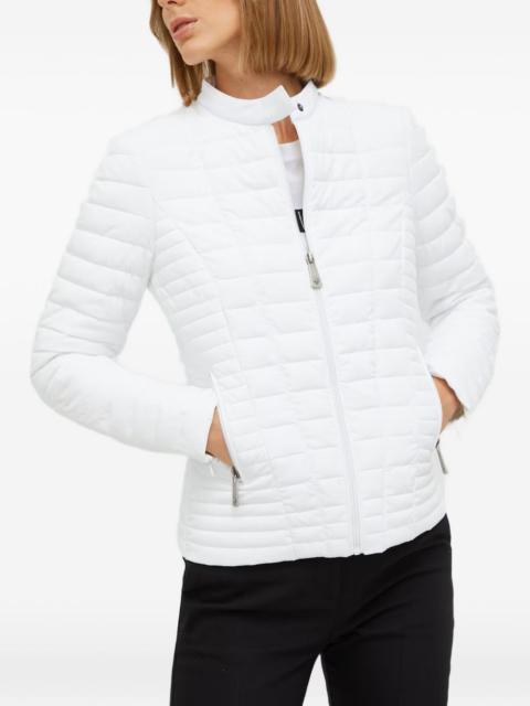 GUESS USA quilted zip jacket