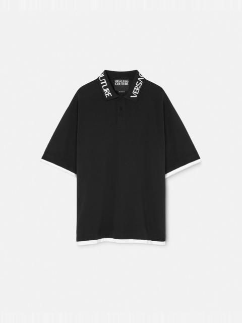 VERSACE JEANS COUTURE Logo Polo Shirt