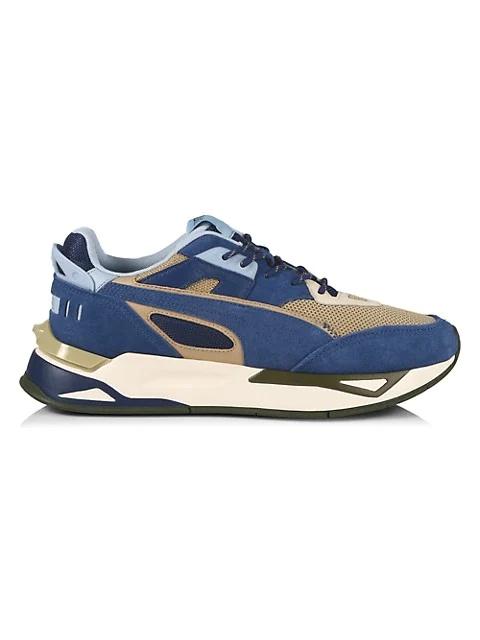 PUMA Maison Kitsune x Puma Mirage Sport Leather Sneakers