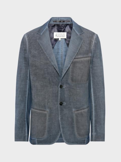 Maison Margiela Double-Dyed Wool Blazer