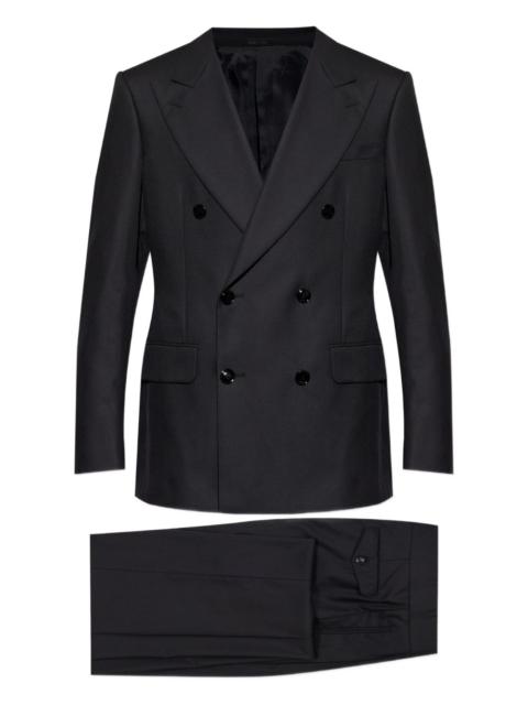 GIORGIO ARMANI double-breasted wool suit
