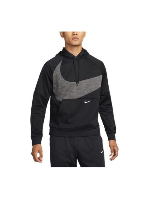 Nike Therma-Fit Swoosh Pullover Hoodie 'Black' DQ5402-010
