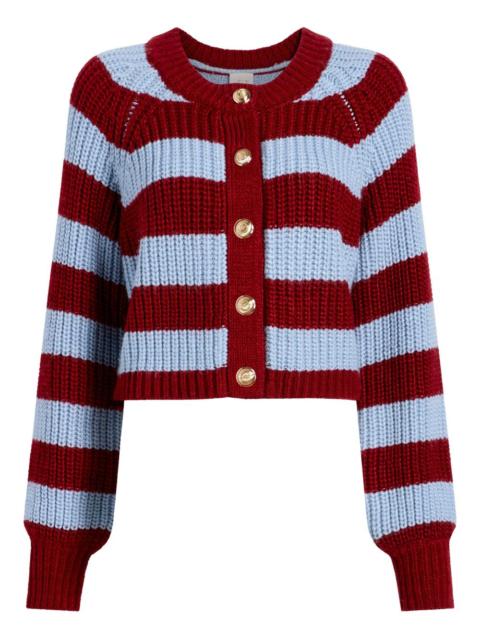 Cinq à Sept striped cardigan