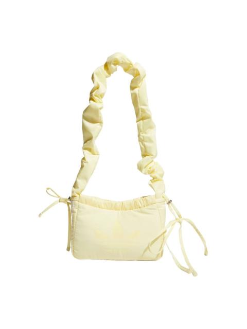 adidas (WMNS) adidas Ruffle Shoulder Bag 'Almost Yellow' KF2519
