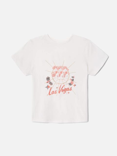 RE/DONE Classic "Vegas" Tee - Vintage White