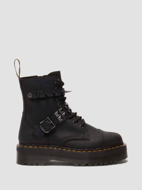 Dr. Martens Jadon Spike Leather Platform Boots