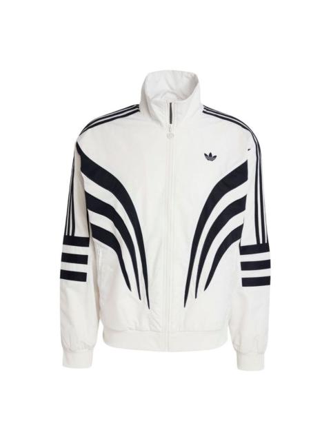 adidas adidas Q3 Atlanta Track Jacket 'White Black' IX6724