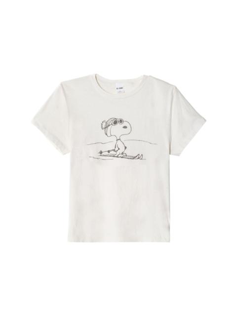 Classic Ski Snoopy-print T-shirt