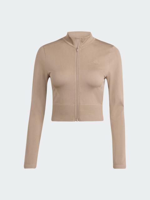 adidas Workout Essentials Full-Zip Knit Jacket