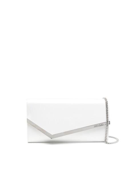JIMMY CHOO Emmie satin clutch