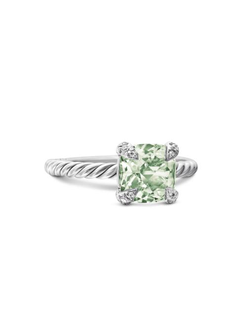 DAVID YURMAN Women's Chatelaine Ring with Pavé Diamonds - Prasiolite