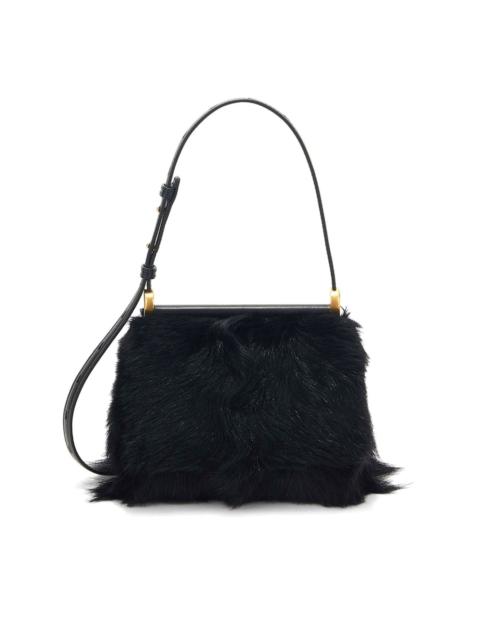 Ghost Mini hairy shoulder bag