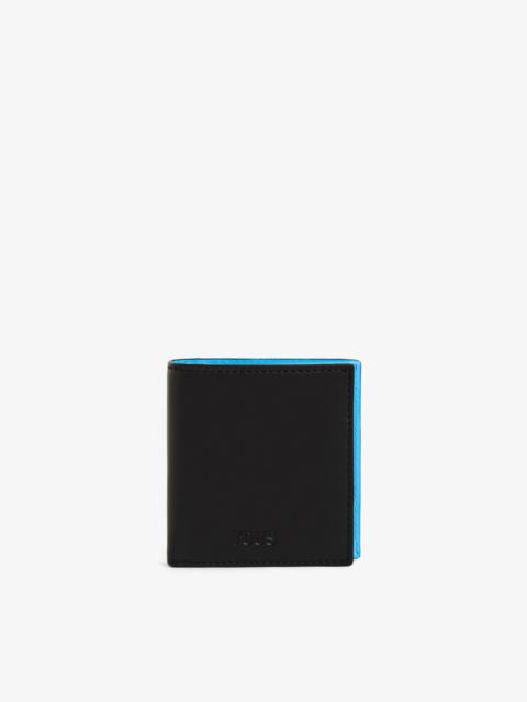TOUS Black and blue leather Wallet-change purse TOUS Man