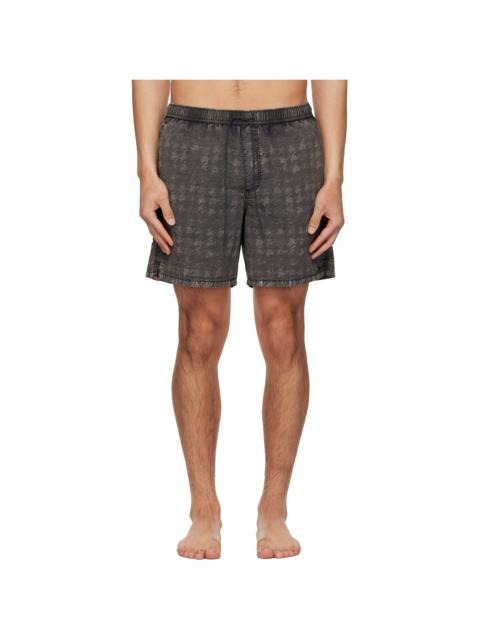 Diesel Gray Conor-43-Dnm Swim Shorts