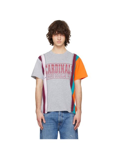 NEEDLES Multicolor 7 Cut S/S College T-shirt