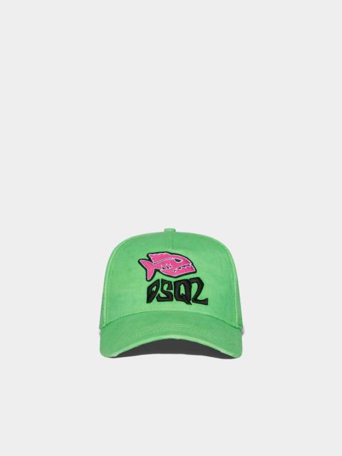 DSQUARED2 DSQ2 FLUO BASEBALL CAP