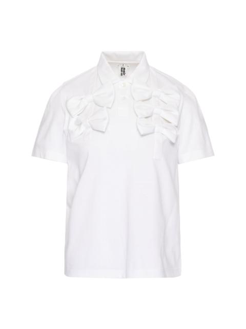 Noir Kei Ninomiya Cotton Ponte Polo