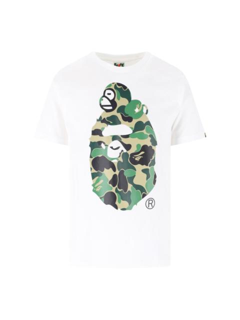 A BATHING APE® T-SHIRT "CAMO MILO"