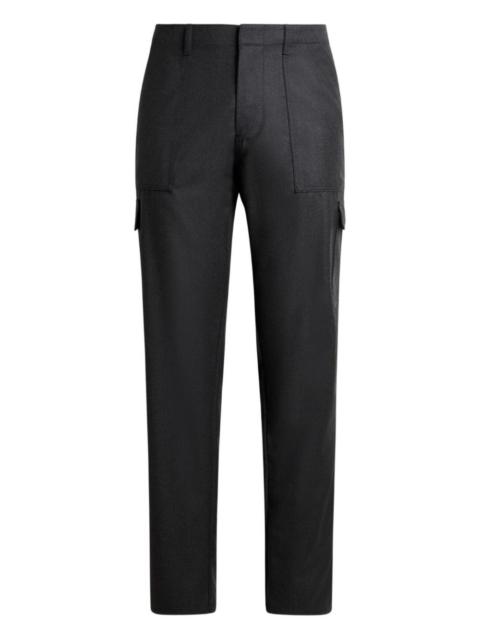 Etro wool cargo-pocket trousers