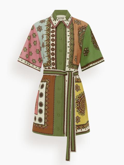 ALÉMAIS Contina Mini Dress in Multi