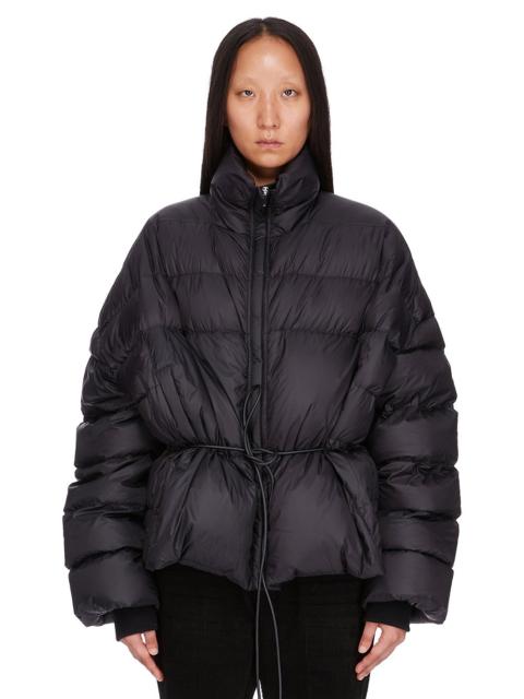 Rick Owens Black Concordians Sail Down Jacket