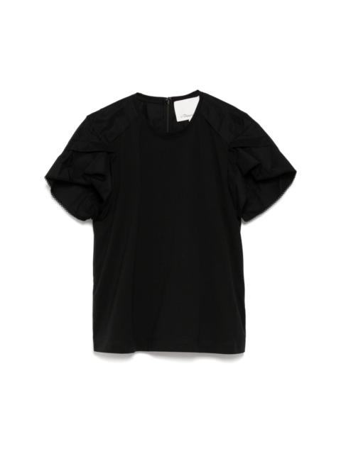 petal sleeves blouse