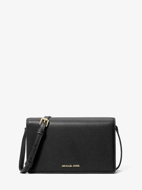 MICHAEL KORS Marlowe Medium Leather Crossbody Bag