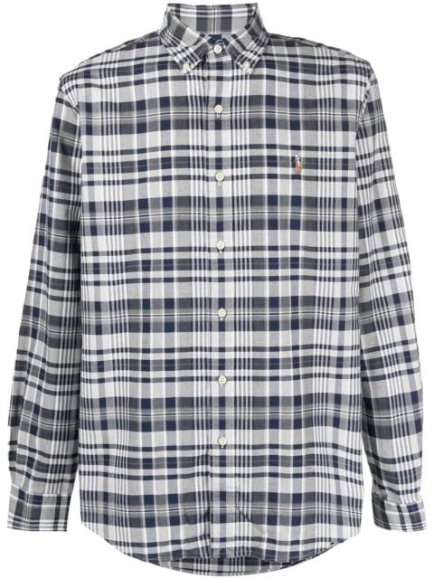 Polo Ralph Lauren check pattern long-sleeved shirt