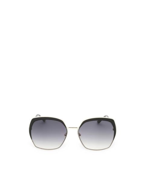 GUESS USA geometric-frame sunglasses