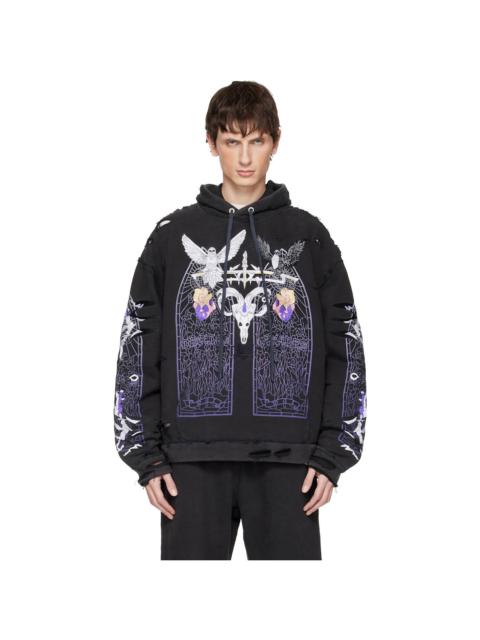 WHO DECIDES WAR Black Eptiome Hoodie