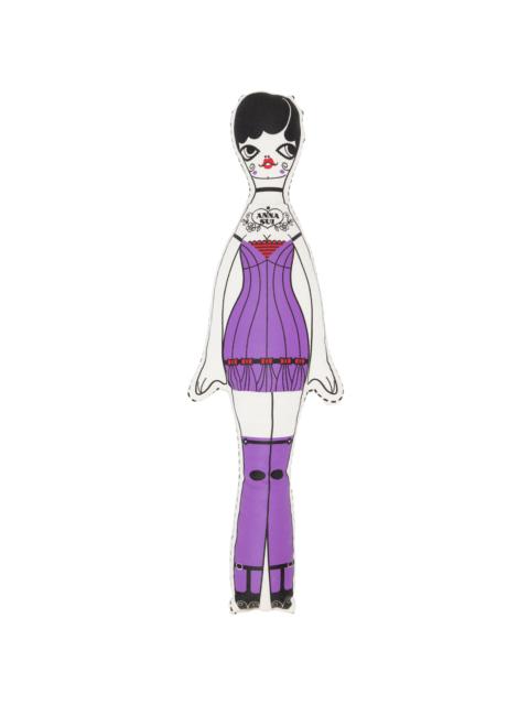ANNA SUI SSENSE Exclusive Purple 'Anna Sui' Doll
