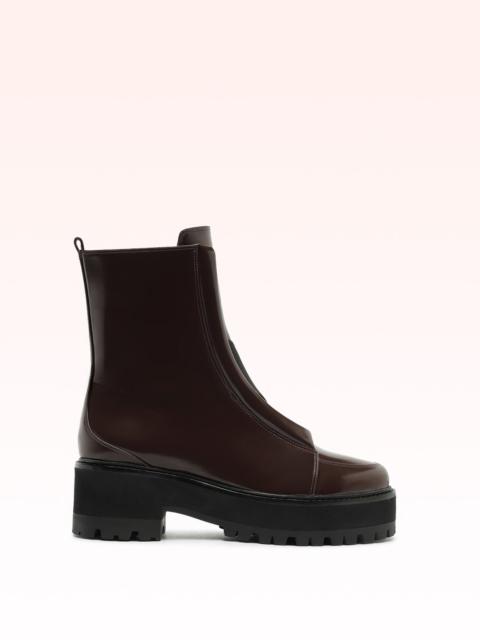 ALEXANDRE BIRMAN JOANNA BOOTIE DARK PLUM