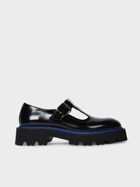 Paul Smith Women's Black High Shine 'Osaka' Chunky Mary Janes