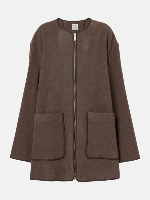 TOTEME Felted wool-blend jacket