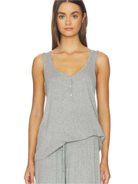 eberjey Dream Rib Vneck Tank Top