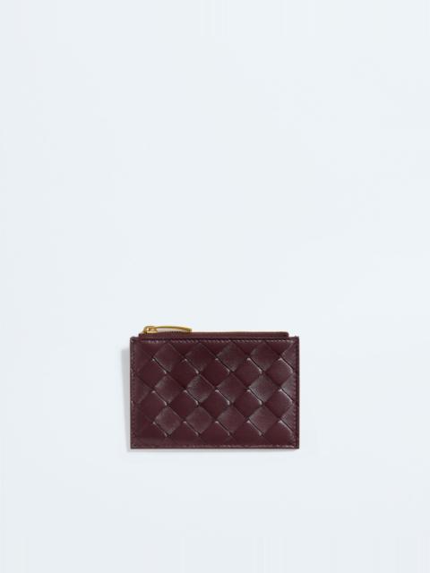 Bottega Veneta Intrecciato Zipped Card Case