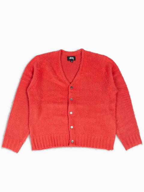 Stüssy Brushed Cardigan Red
