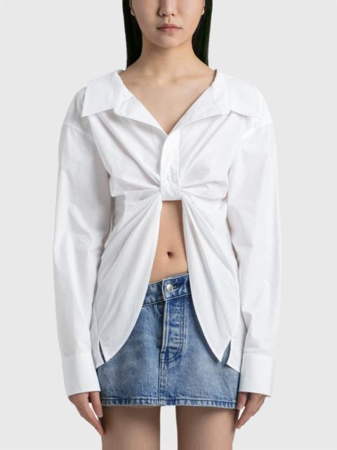 alexanderwang.t BUTTERFLY PULL UP BUTTON DOWN SHIRT