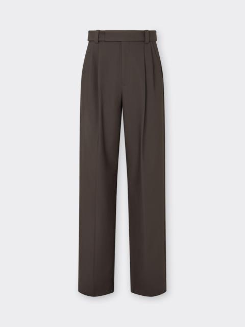 Ferrari Crepe Trousers with Pleats