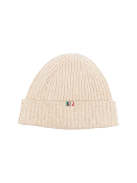 extreme cashmere cashmere ribbed beanie