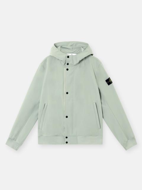 Stone Island 4100090 LIGHT SOFT SHELL-R_e.dye® TECHNOLOGY, RECYCLED POLYESTER