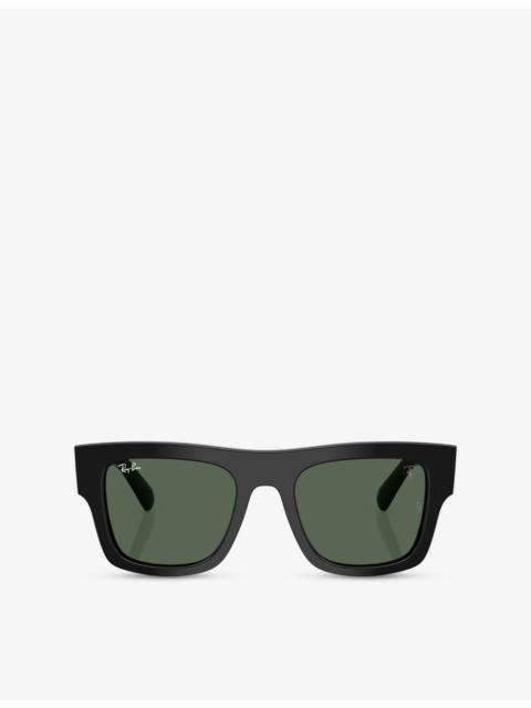 Ray-Ban RB2217M Scuderia Ferrari Collection Square-Frame Acetate Sunglasses