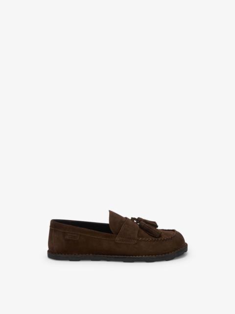 Moschino SUEDE LOAFERS