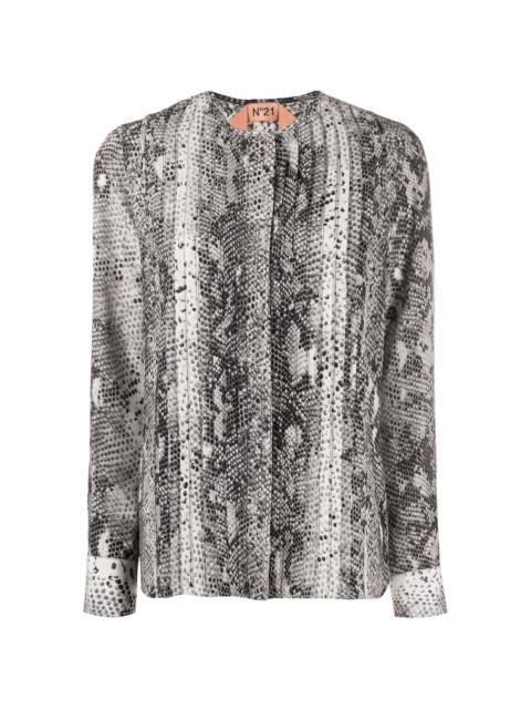N°21 snake print blouse