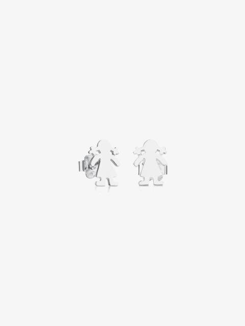 TOUS Silver TOUS Basics Earrings Girl motif