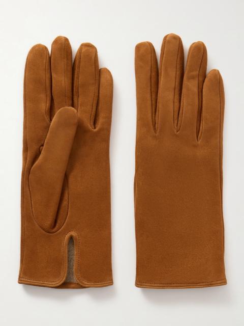 NOUR HAMMOUR Suede Gloves