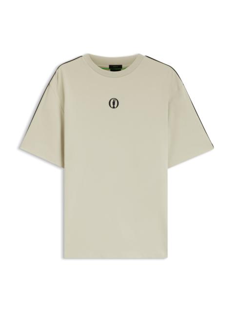 BOSS THE OPEN COTTON T-SHIRT WITH GOLF GRAPHIC