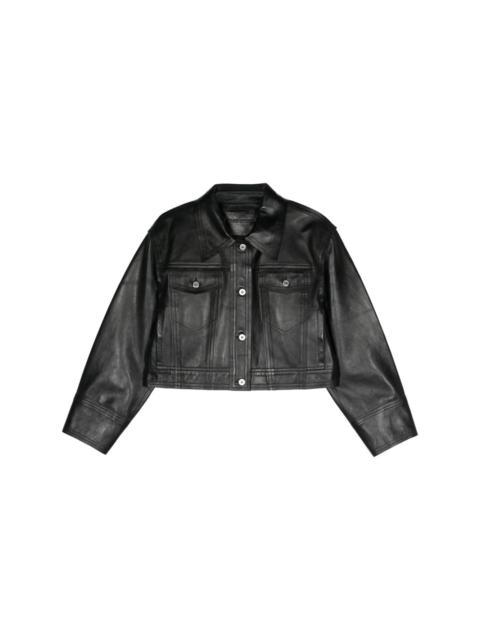 Phyllis Jean leather jacket