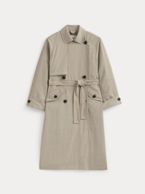 EVERLANE DRAPEY TWILL TRENCH